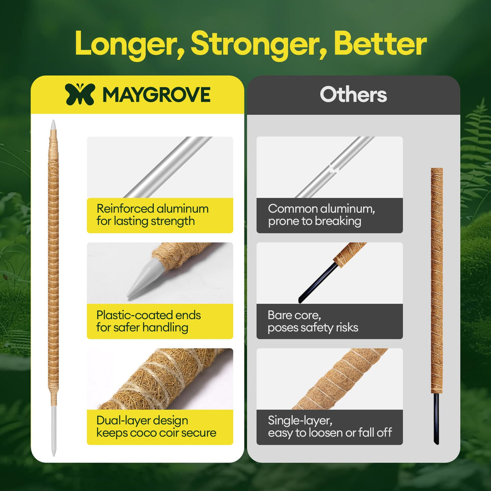 Maygrove plant support accessories including twist tie and jute rope