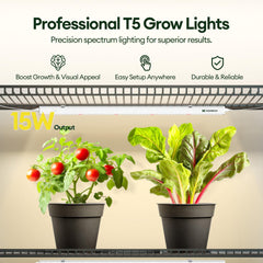 Maygrove T5 Grow Lights 2FT side view showing LED configuration