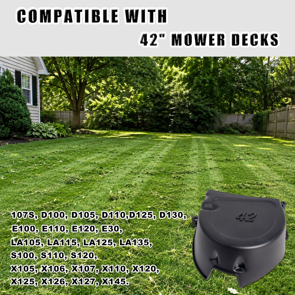 MCCKLE mower deck shield set with screws