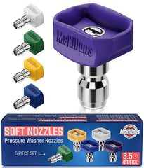 McKillans 2026 Soft Pressure Washer Nozzle Tips Set, 5 Pack