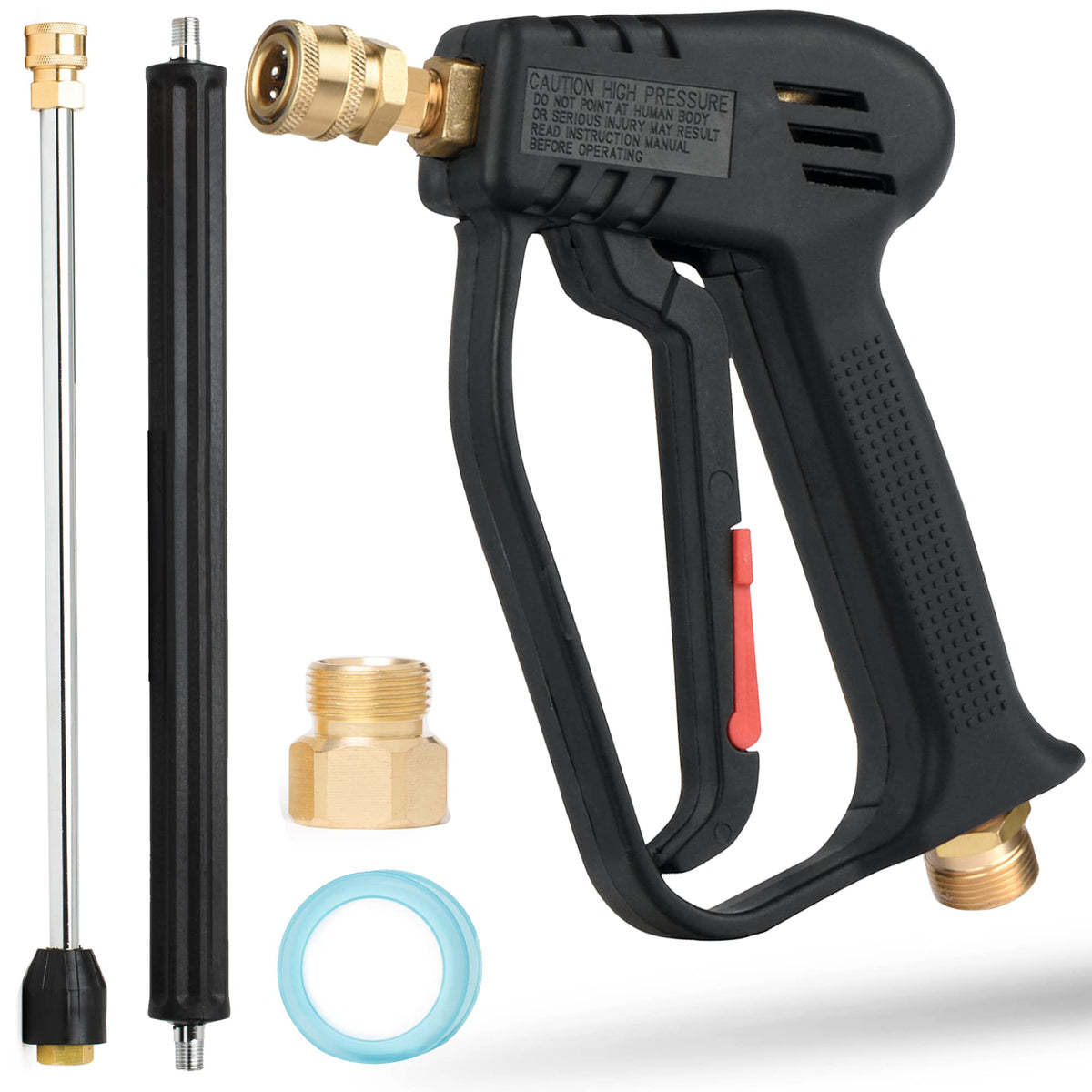 McKillans Pressure Washer Gun stubby model front view