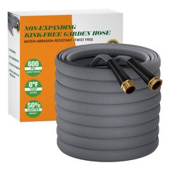 MEACKLE 25 FT Garden Hose gray model front view