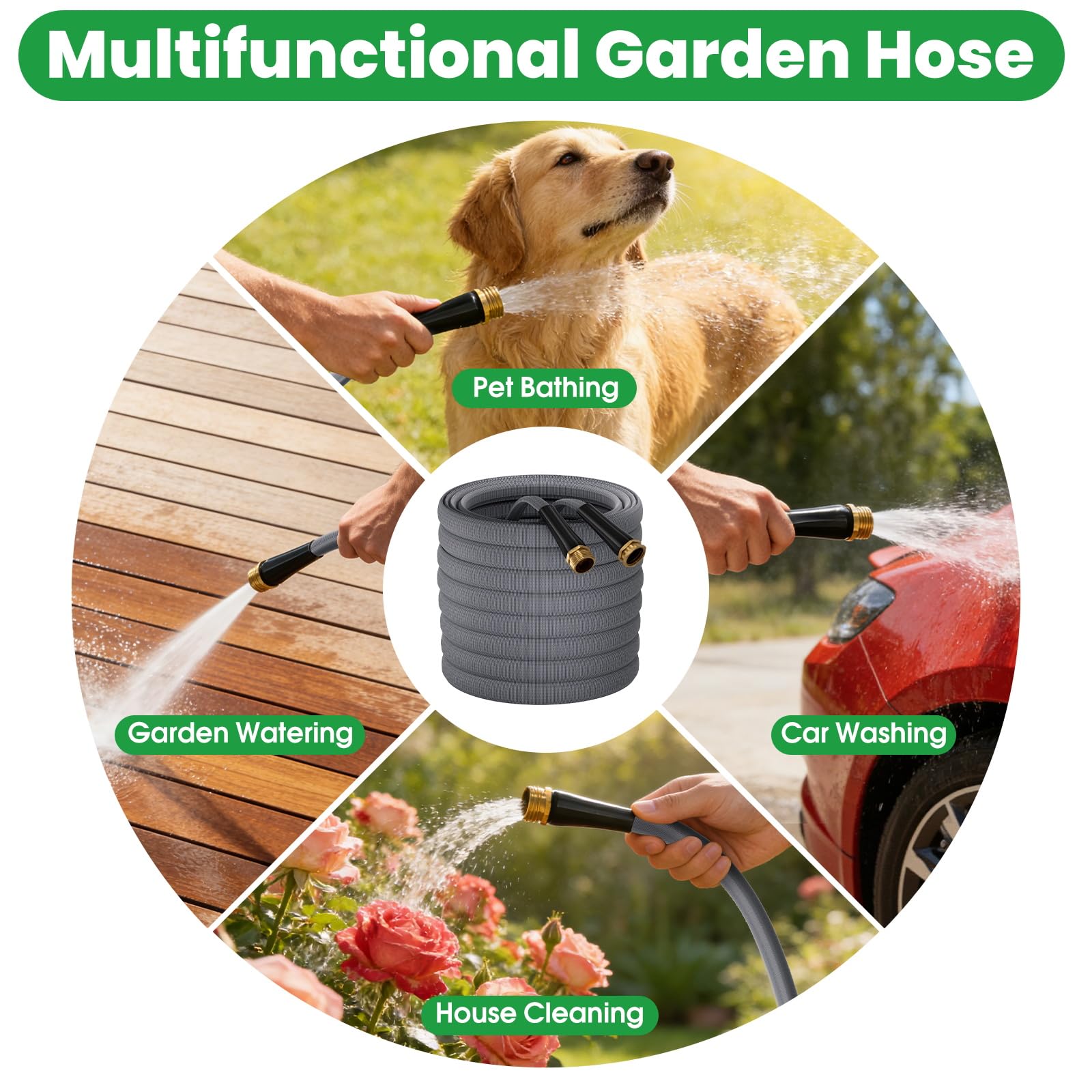 MEACKLE Garden Hose detail of flexible material