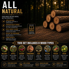 Measuring spoon included with G & J's Finest wood chips
