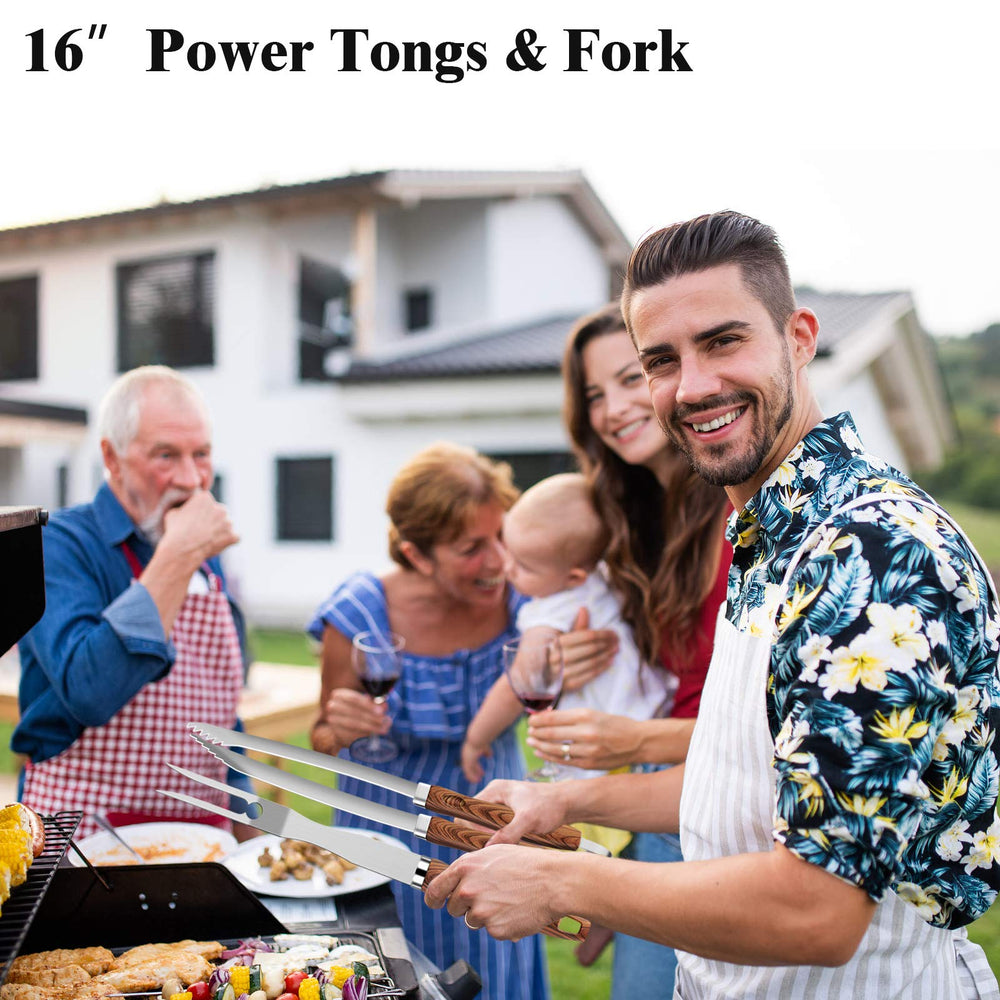 Meat claws and BBQ skewers from ROMANTICIST BBQ Tool Set