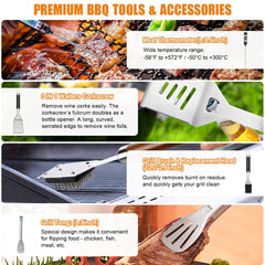 Meat thermometer from Cifaisi BBQ Tools Set