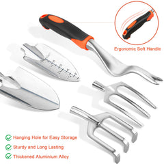 MECHEER pruning shears with carbon steel blades and safety lock