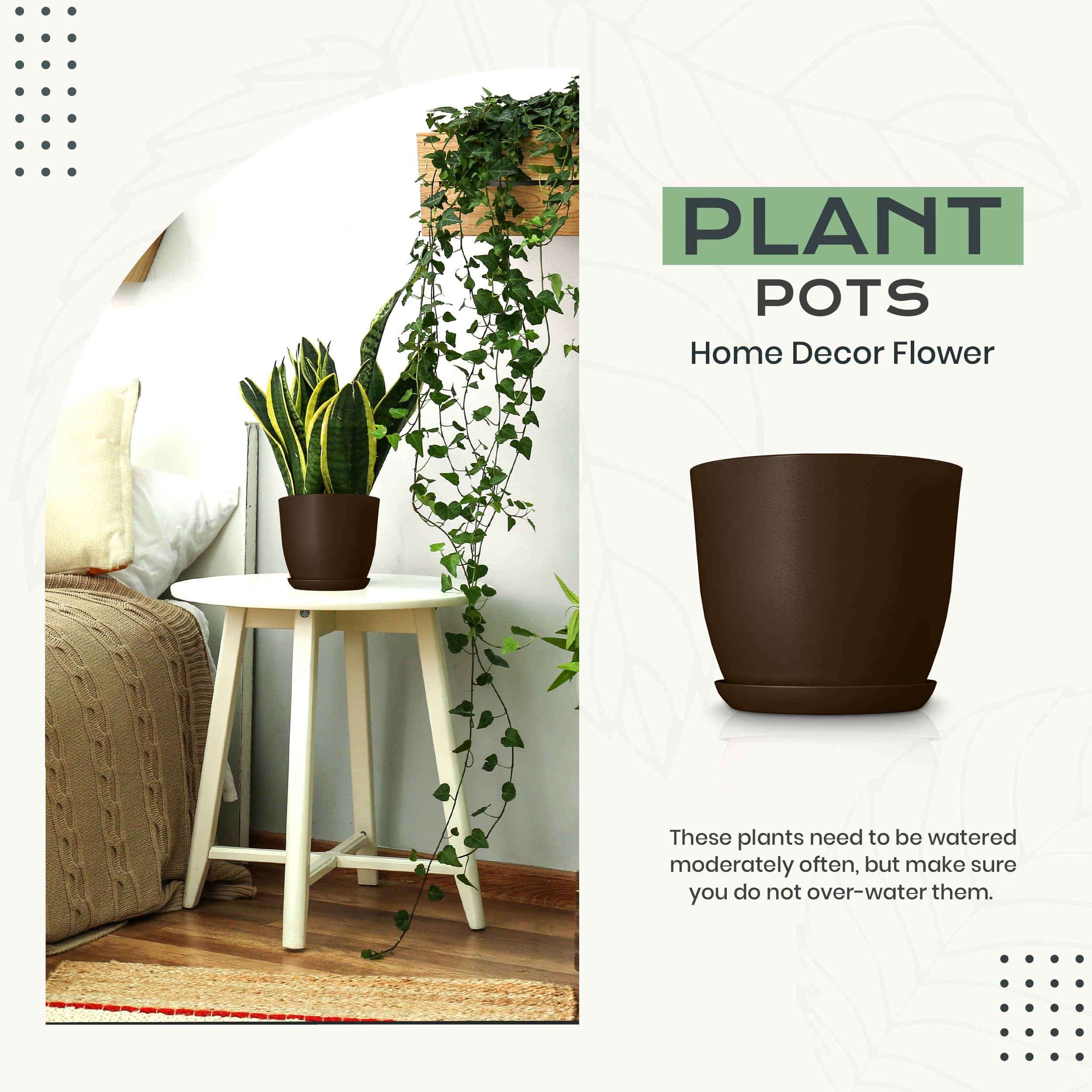 Medium size plant pot from Utopia Home