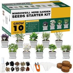 Meekear Herb Seeds Starter Kit package view