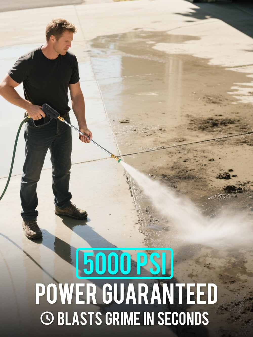 MEKOH Stubby Pressure Washer Gun PRO side view