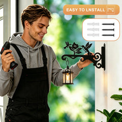 mekpiwu wall hook displaying hanging plants