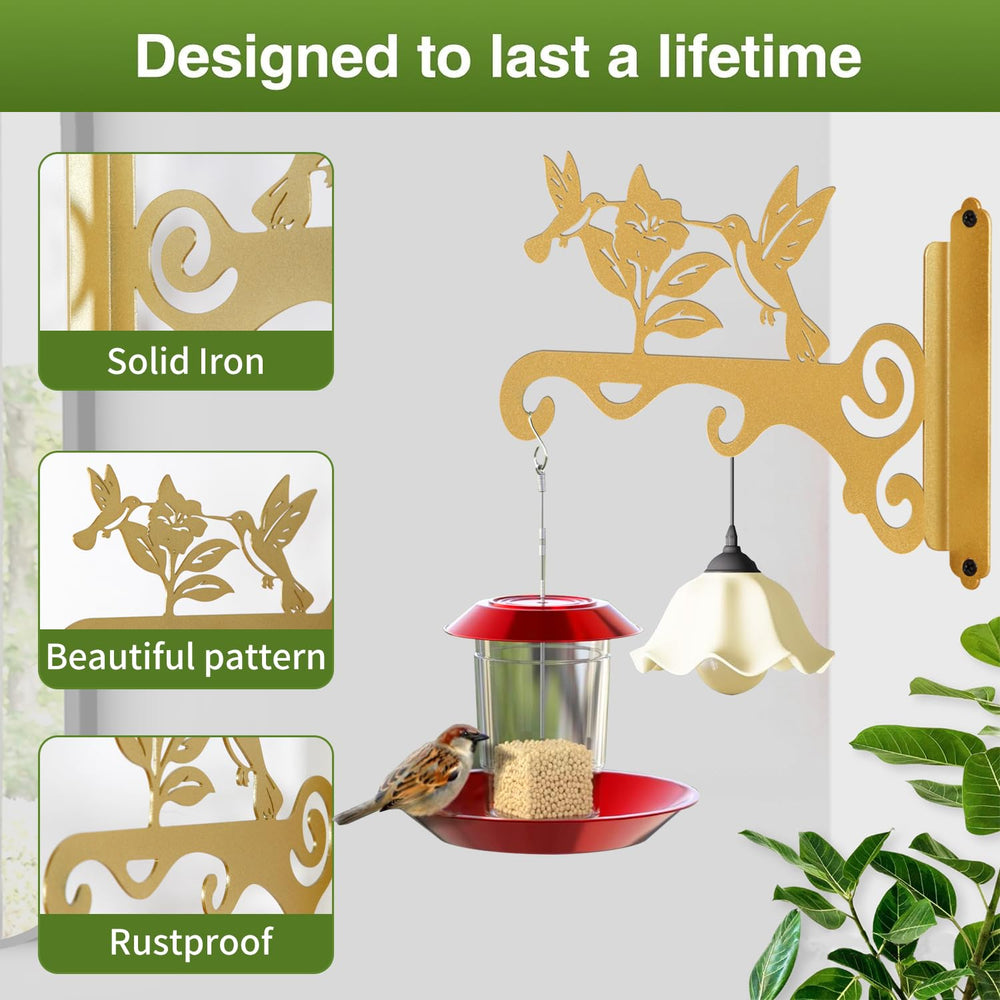 mekpiwu wall hooks holding plant baskets
