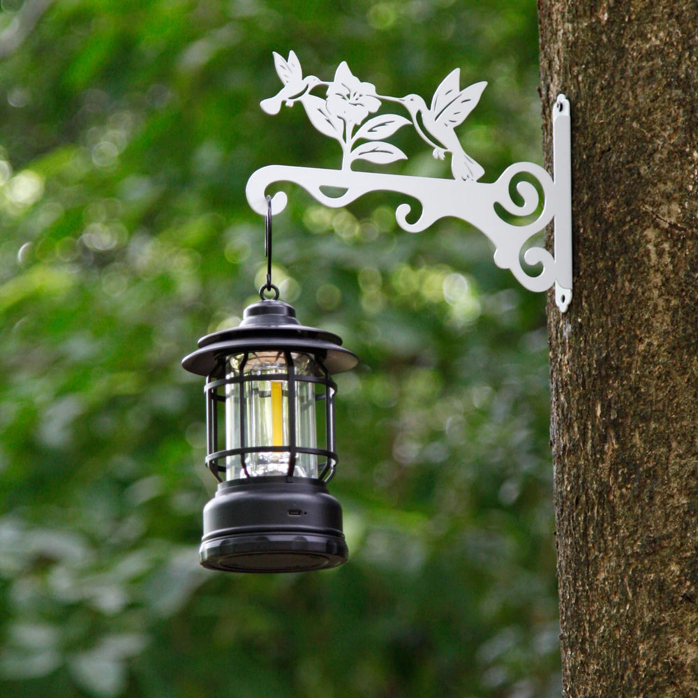 mekpiwu wall hooks with bird design mounted outdoors