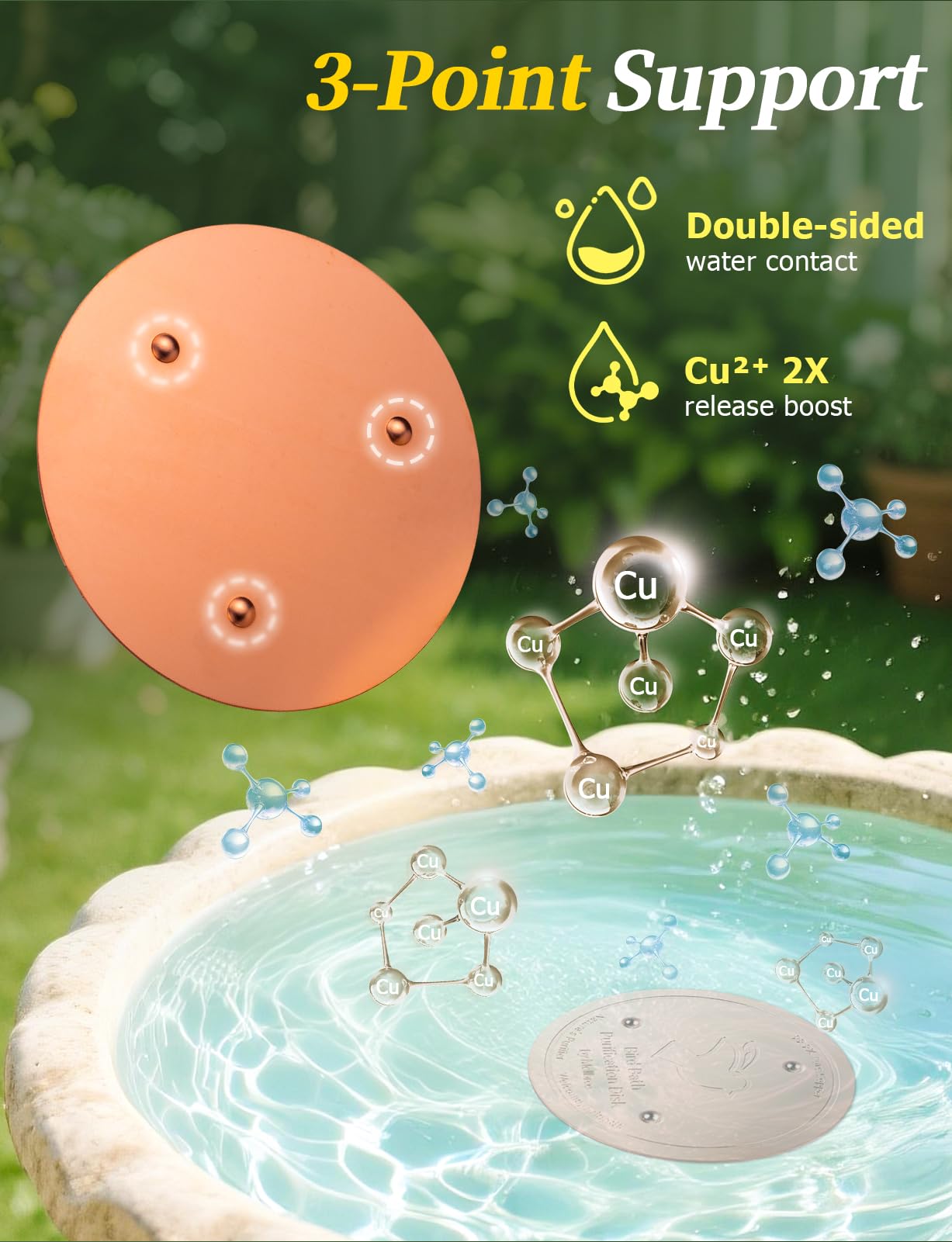 Mellbree Bird Bath Copper Clean Set packaging