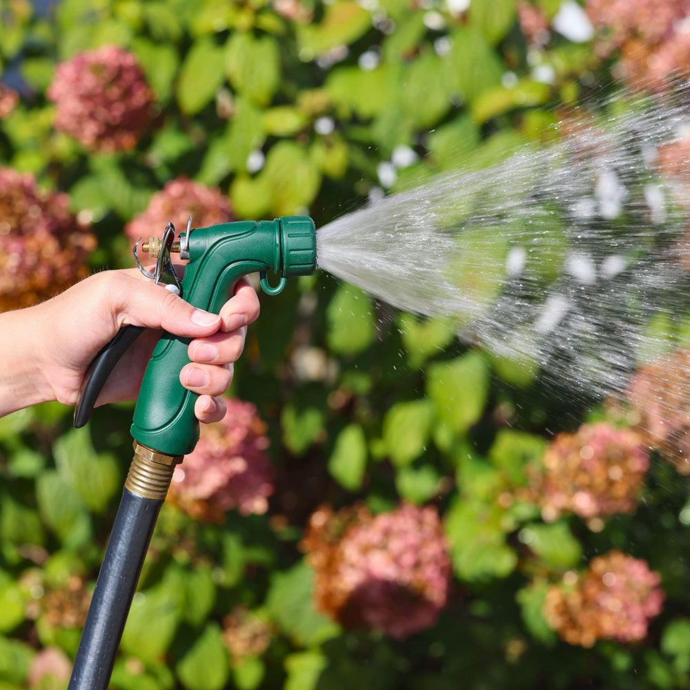 Melnor Industrial Nozzle in use watering plants
