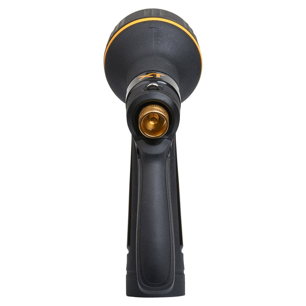Melnor Nozzle Bundle side view, black and yellow