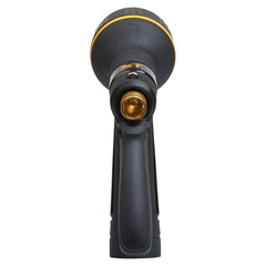 Melnor Nozzle Bundle side view, black and yellow