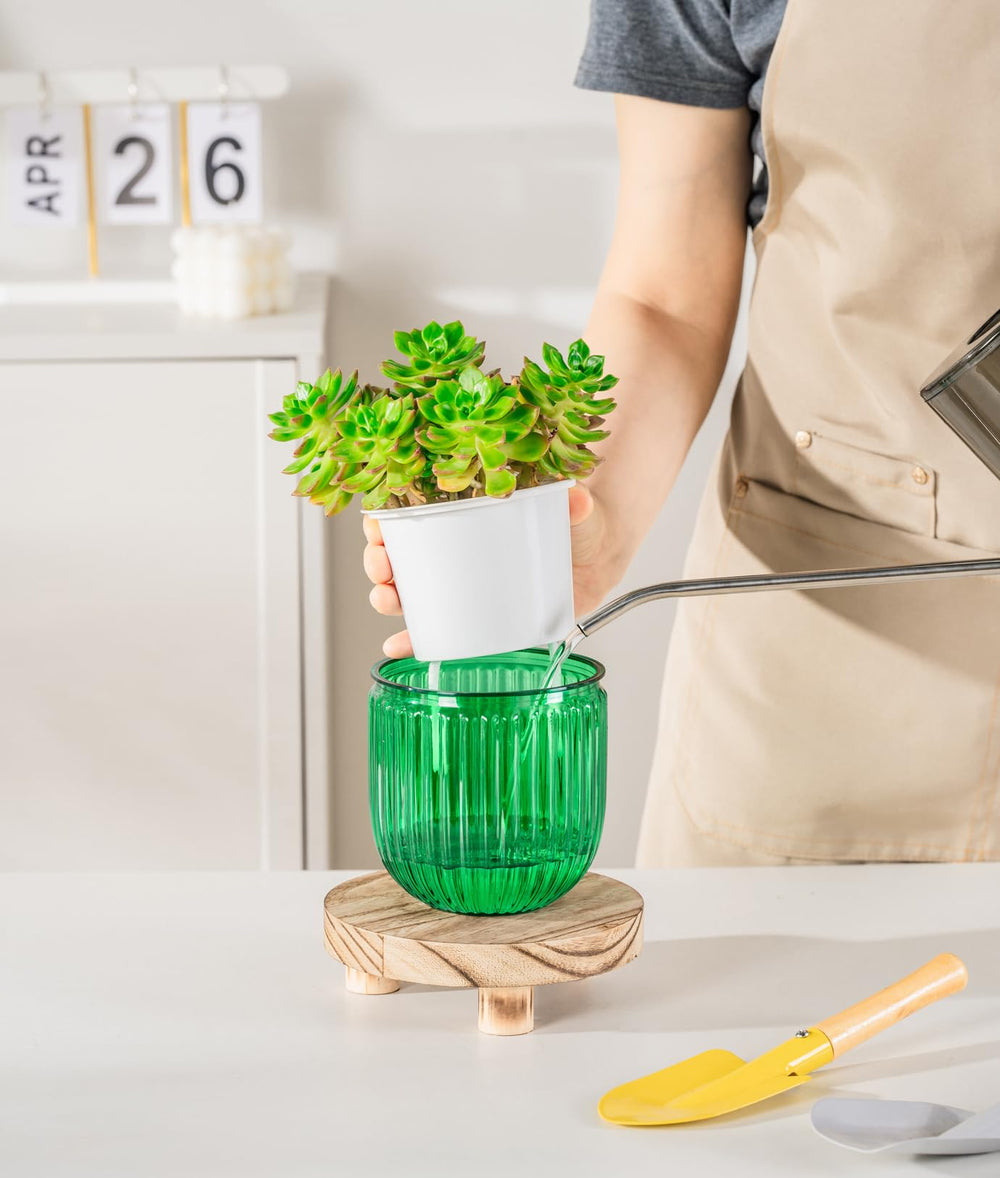 Melphoe self watering pot 2 pack packaging