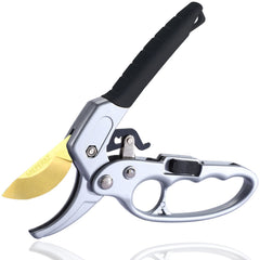 MEPEREZ 8-inch titanium pruning shears front view