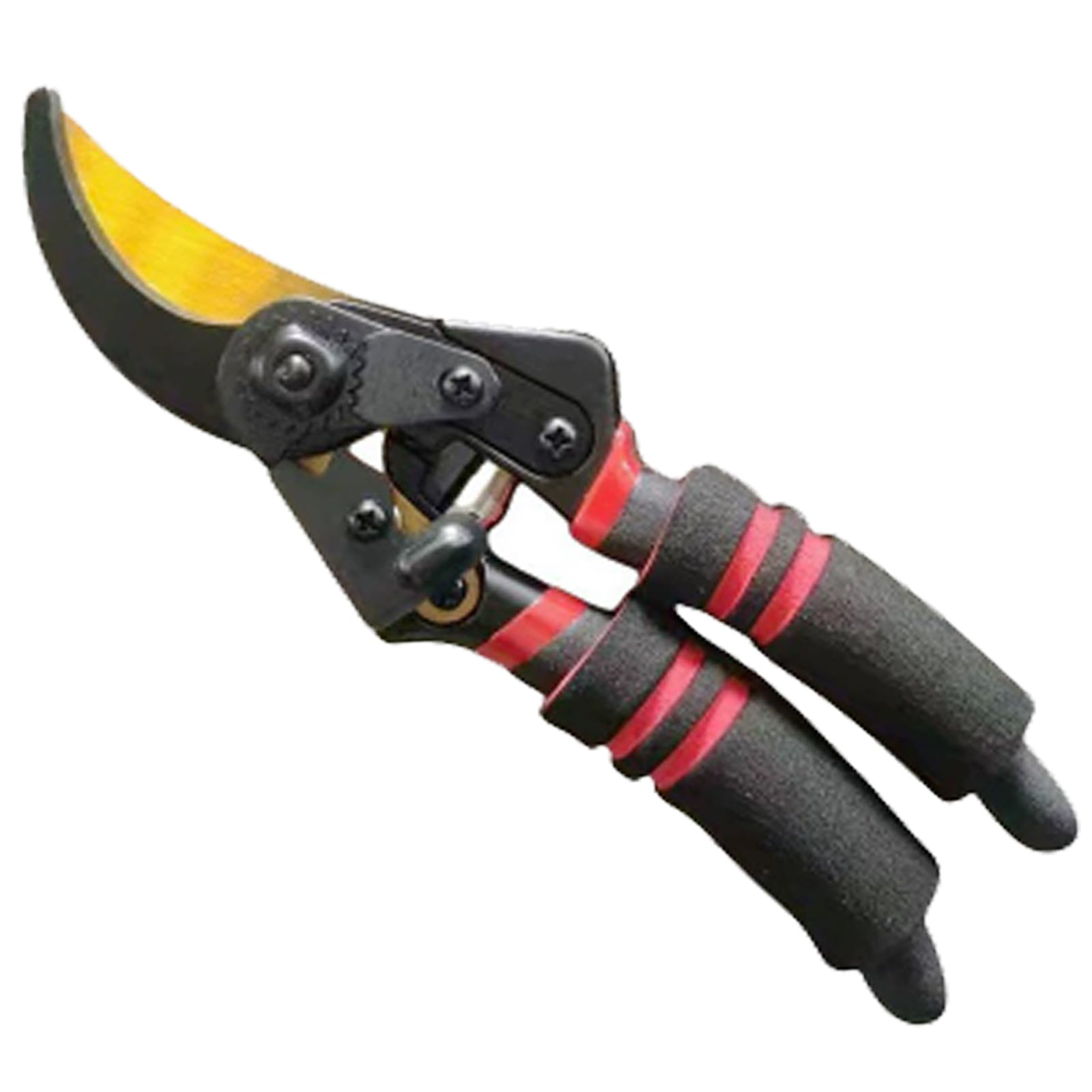 MEPEREZ pruning shears front view with sharp steel blades