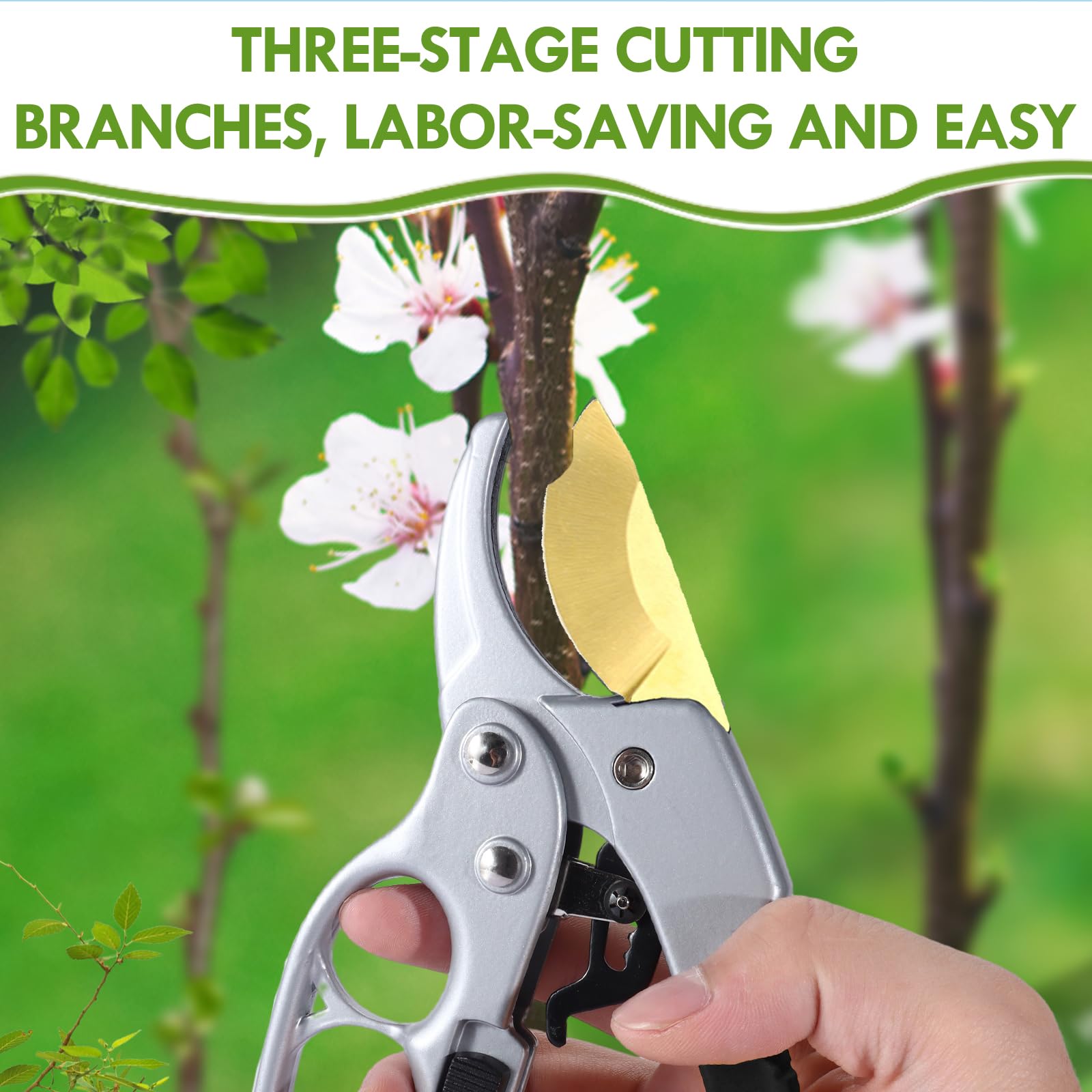 MEPEREZ pruning shears with cutting capacity demonstration