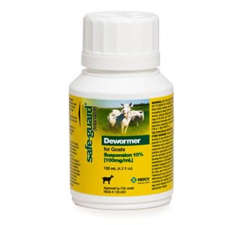 Merck Goat Dewormer 125ml bottle front view