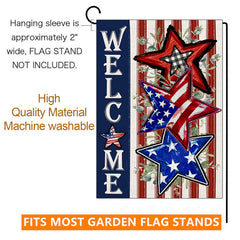 Merry Christmas garden flag from Doncida