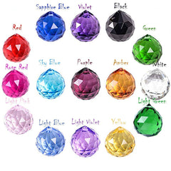 MerryNine Crystal Sun Catcher hanging in sunlight