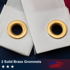 Meryndou American Flag 5x8 FT with heavy-duty brass grommets
