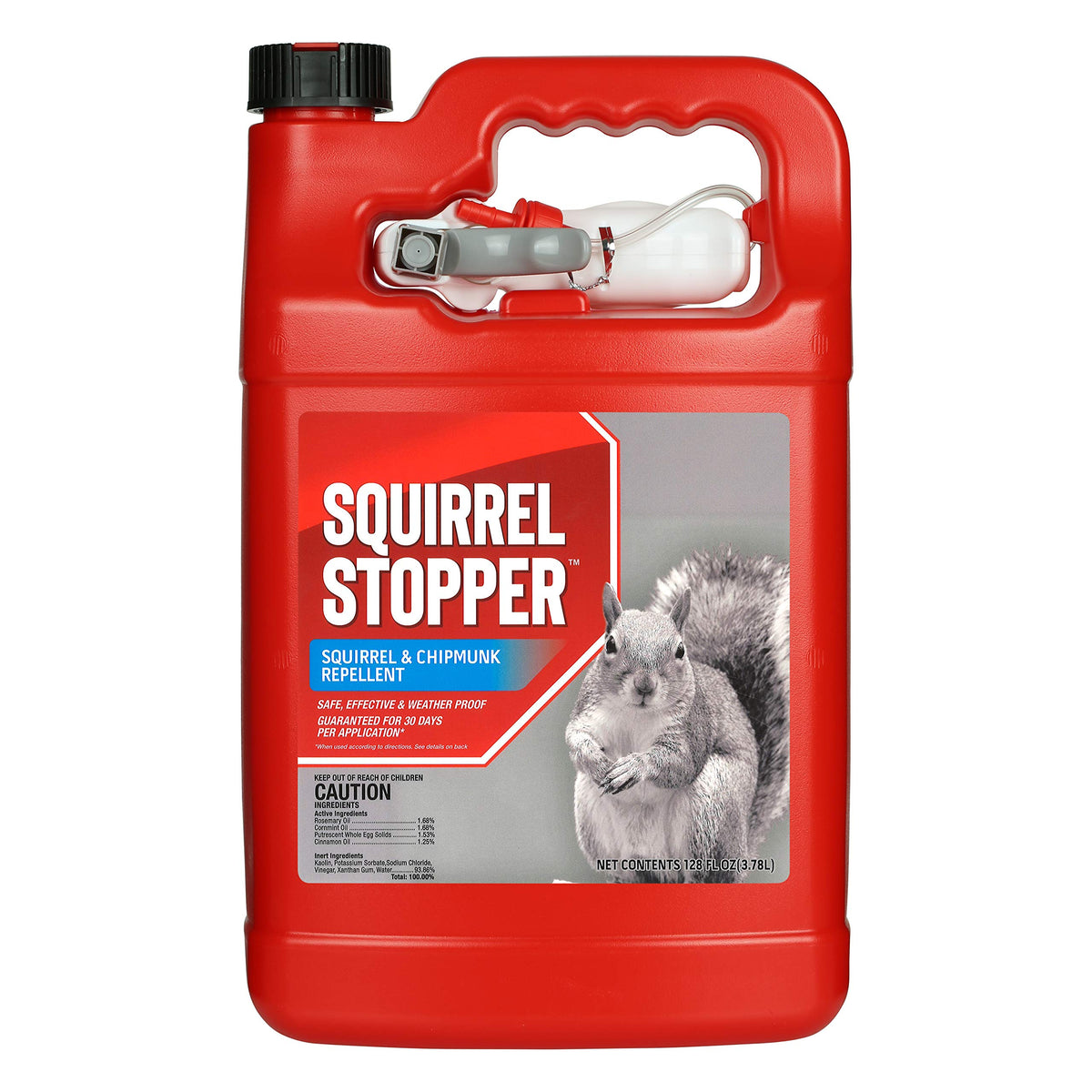 Messinas Squirrel Stopper Repellent Spray 1 Gallon front view