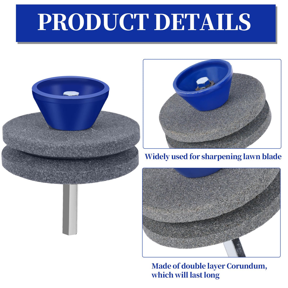 Metal balancer from cenoz Lawn Mower Blade Sharpener Kit