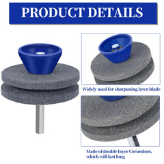 Metal balancer from cenoz Lawn Mower Blade Sharpener Kit