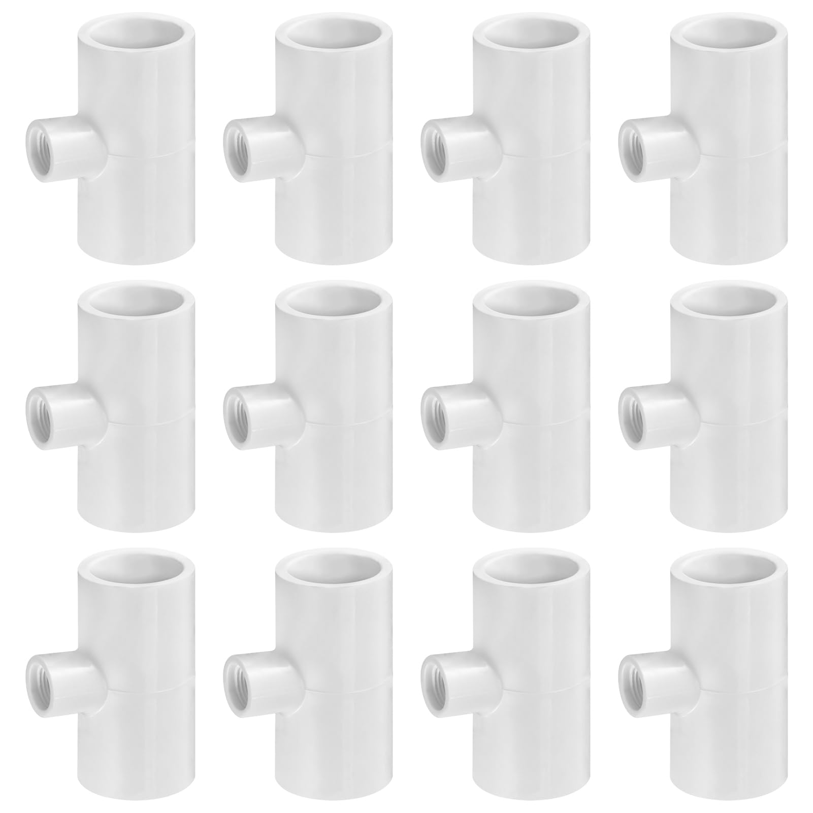 MEWTOGO Chicken Waterer PVC Tee Fitting front view