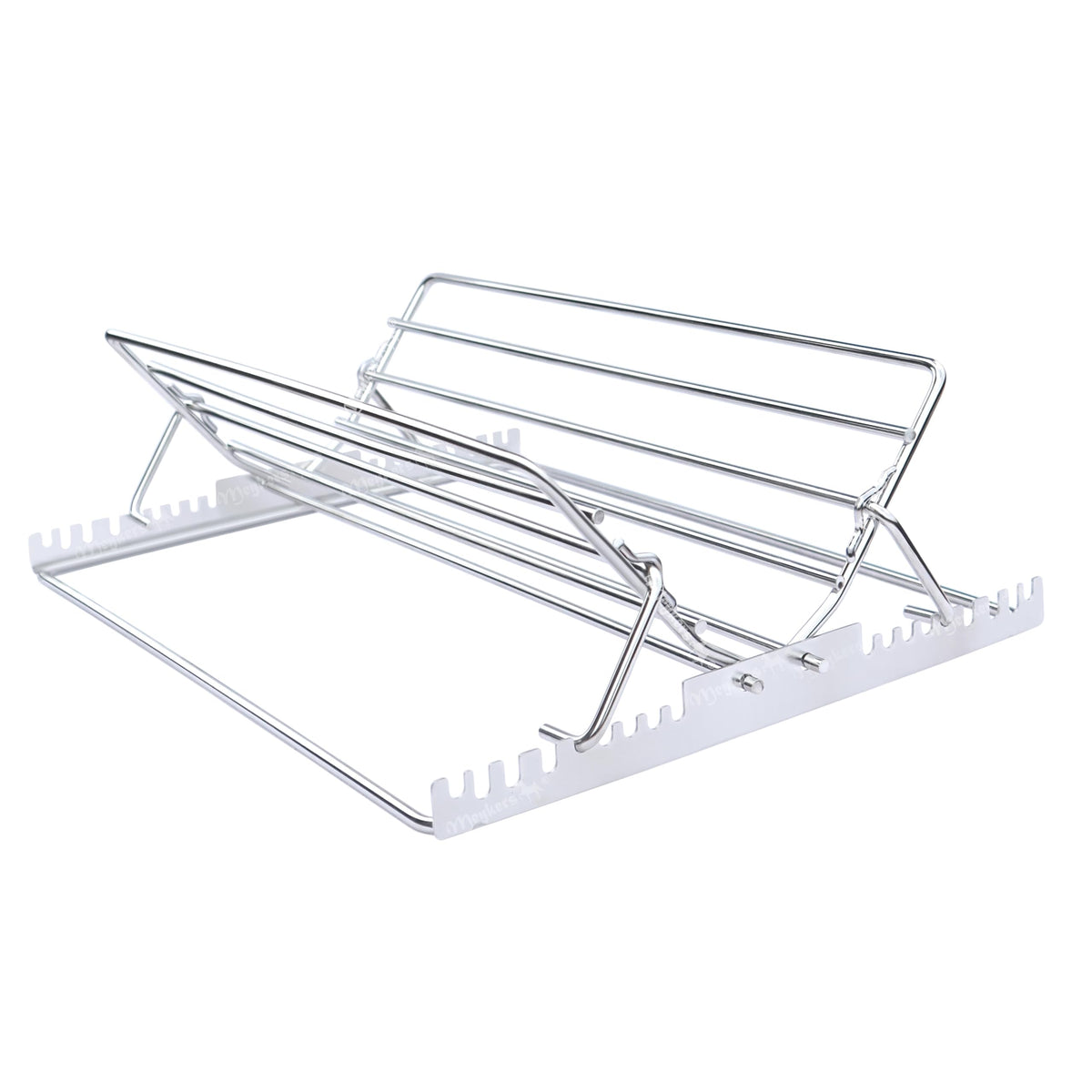 Meykers roasting rack insert for 9x13 pan, bright silver finish