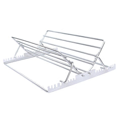 Meykers roasting rack insert for 9x13 pan, bright silver finish