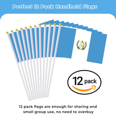 mflagperft Guatemala flag set up at a festive table