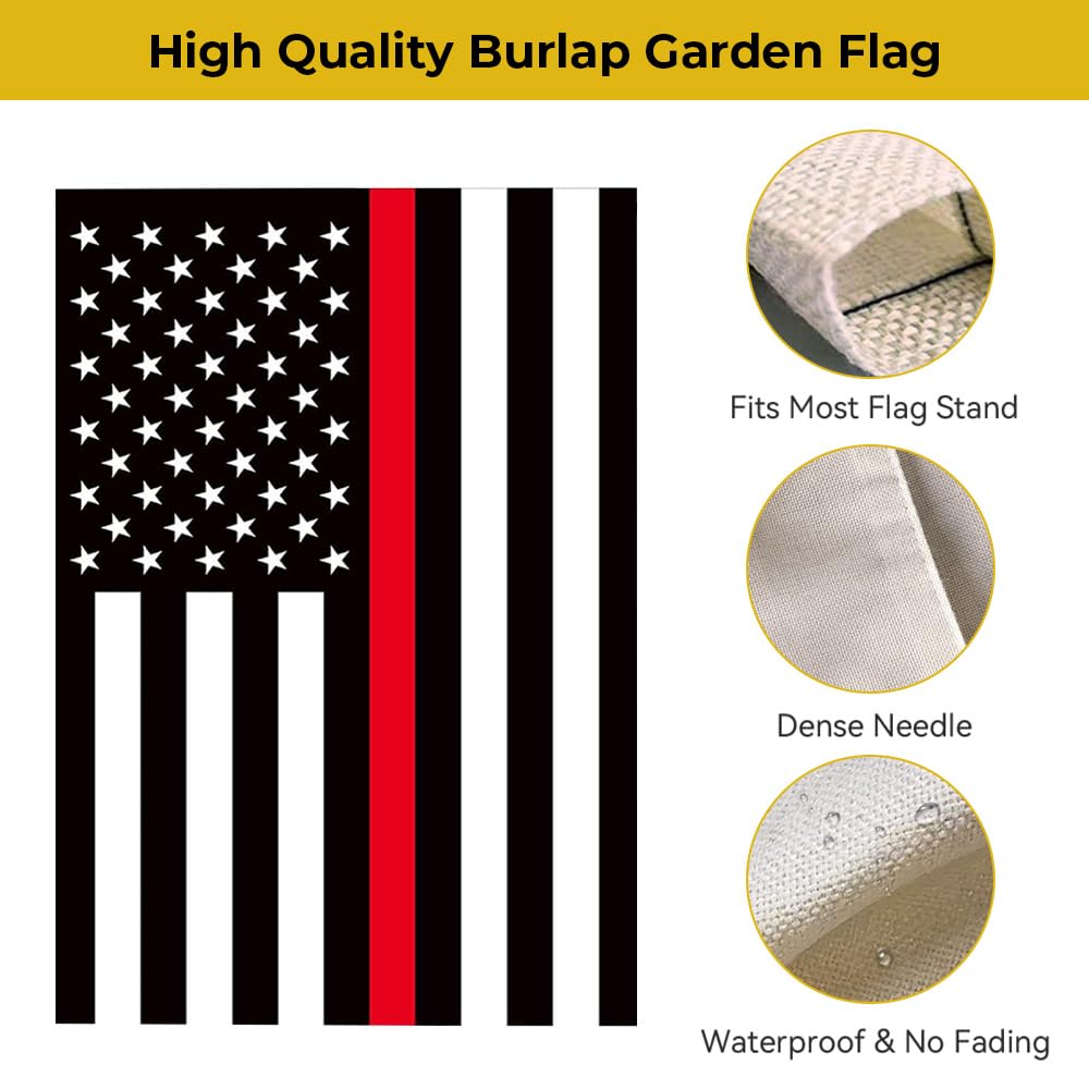 mflagperft USA Garden Flag displayed in garden setting