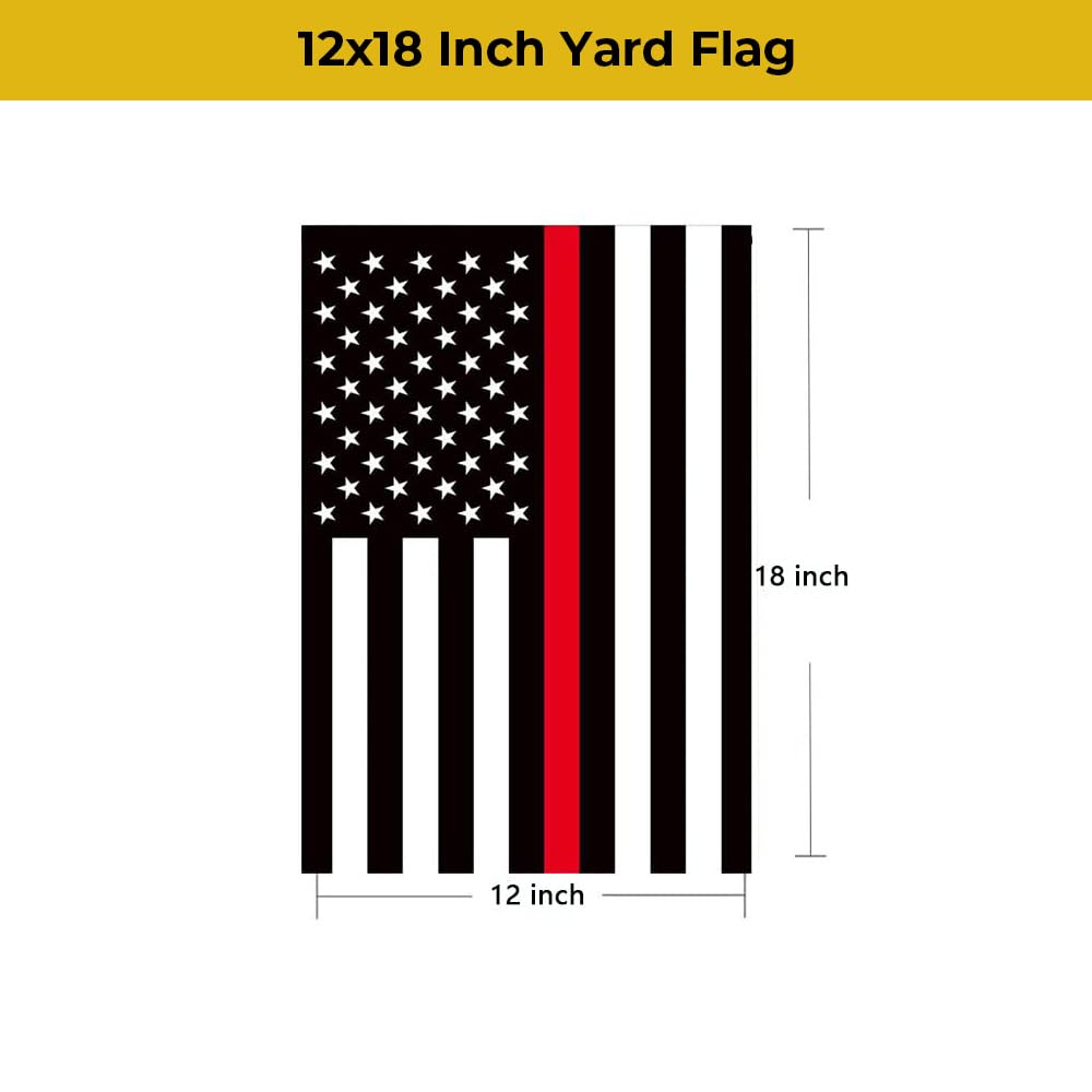 mflagperft USA Garden Flag double-sided view showing stars and stripes