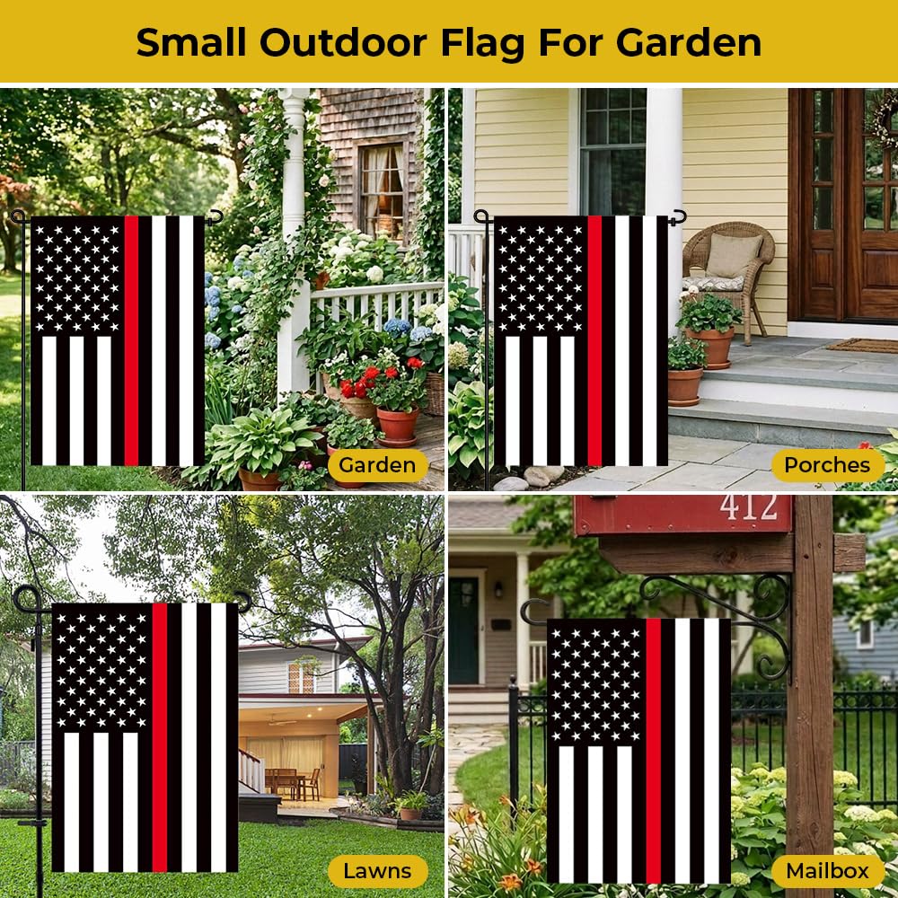 mflagperft USA Garden Flag packaging with dimensions