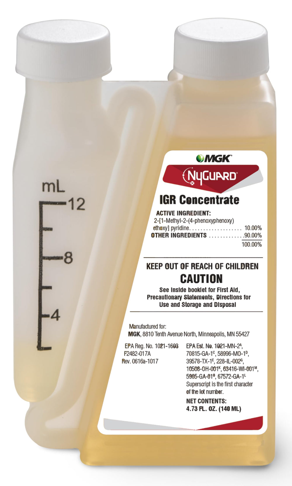 MGK NyGuard IGR Concentrate 140 mL front view