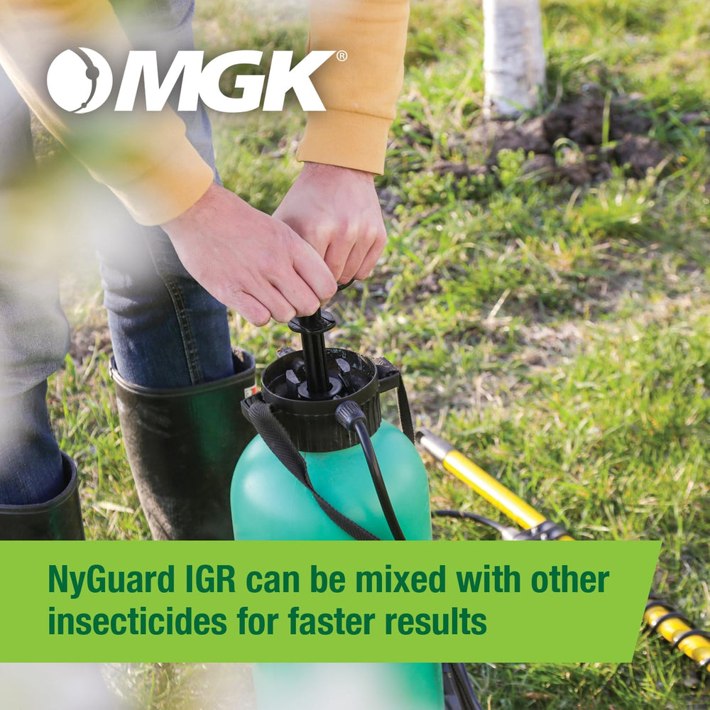 MGK NyGuard IGR Concentrate 140 mL label close-up