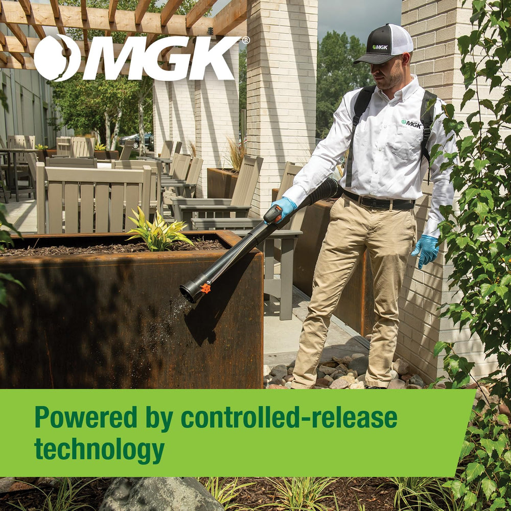 MGK OneGuard Multi MoA Concentrate insecticide spray back view showing instructions