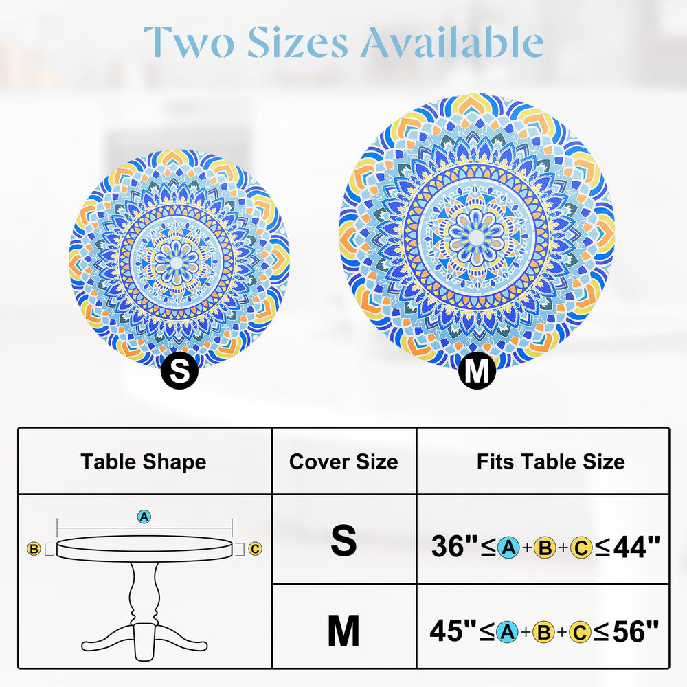 MHJY Round Tablecloth packaging front view
