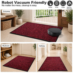 Mibao door mat in outdoor setting by front door