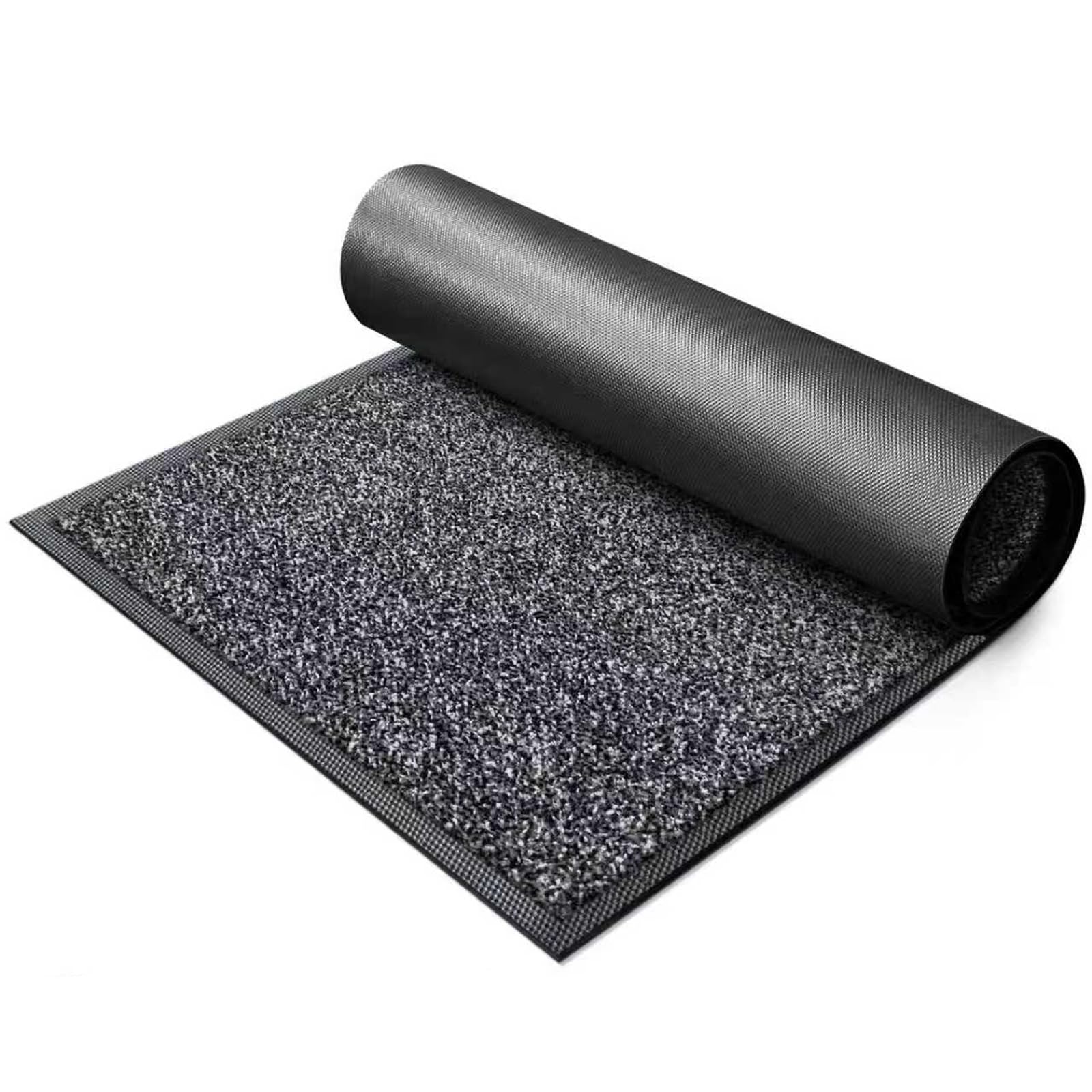Mibao door mat rolled for storage