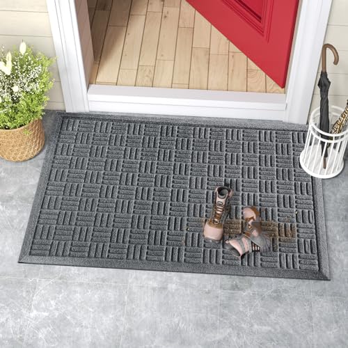 Mibao doormat next to a front door
