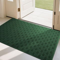 Mibao Heavy Duty Doormat front view showing textured surface