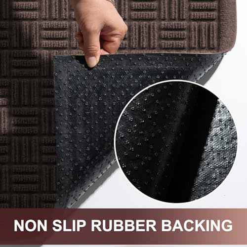 Mibao Heavy Duty Welcome Mat displaying deep grooves