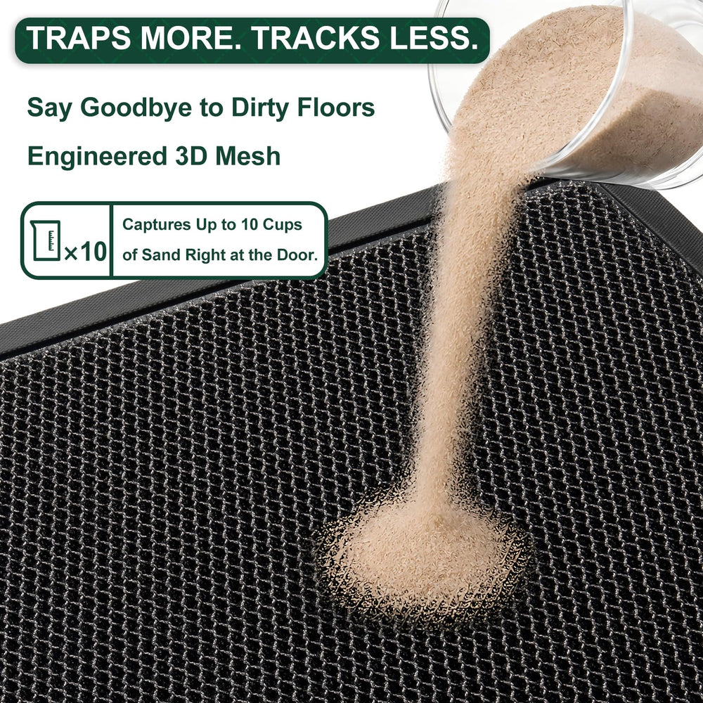Mibao Meshy Mat close-up of the 3-layer fabric