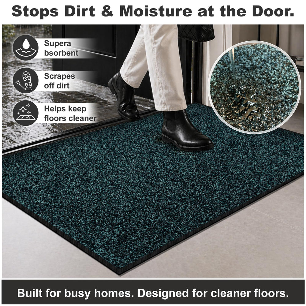 Mibao Super Absorbent Door Mat close-up of texture